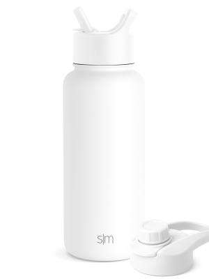 Summit Water Bottle with Straw Lid and Chug Lid