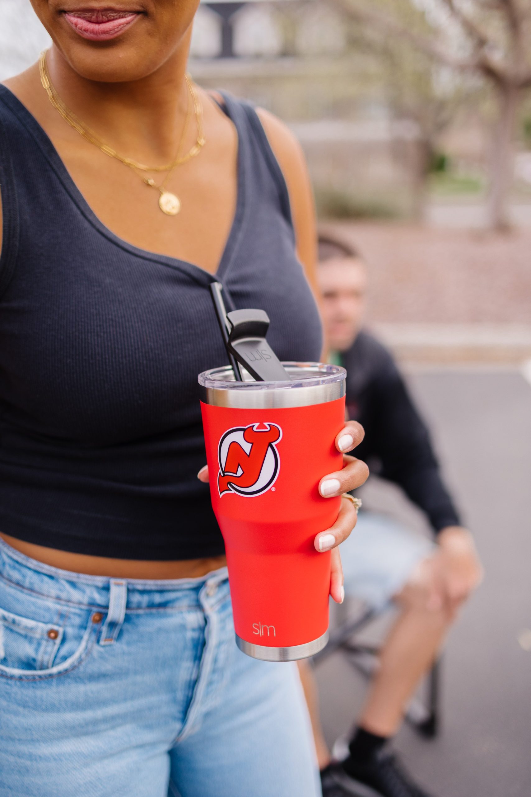 NHL® Cruiser Insulated Tumbler with Flip Lid and Straw - 30oz - Image 5