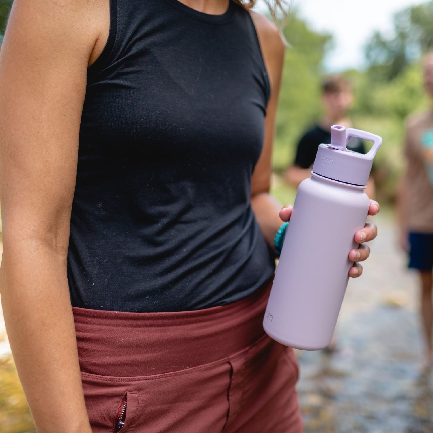Summit Water Bottle with Straw Lid and Chug Lid - Image 6