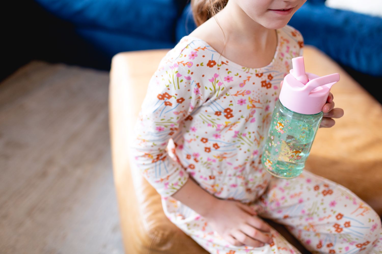 Summit Kids Plastic Water Bottle with Straw Lid - Image 5