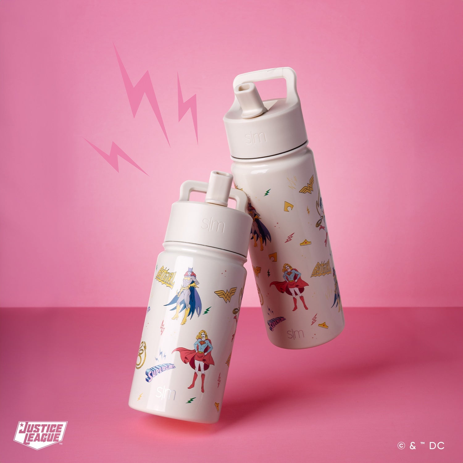 Summit Kids Plastic Water Bottle with Straw Lid - Image 2