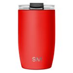 Voyager Tumbler with Clear Flip Lid & Straw