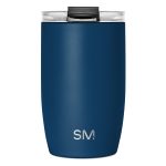 Voyager Tumbler with Clear Flip Lid & Straw