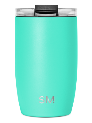 Voyager Tumbler with Clear Flip Lid & Straw