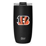 NFL Voyager Tumbler with Clear Flip Lid & Straw