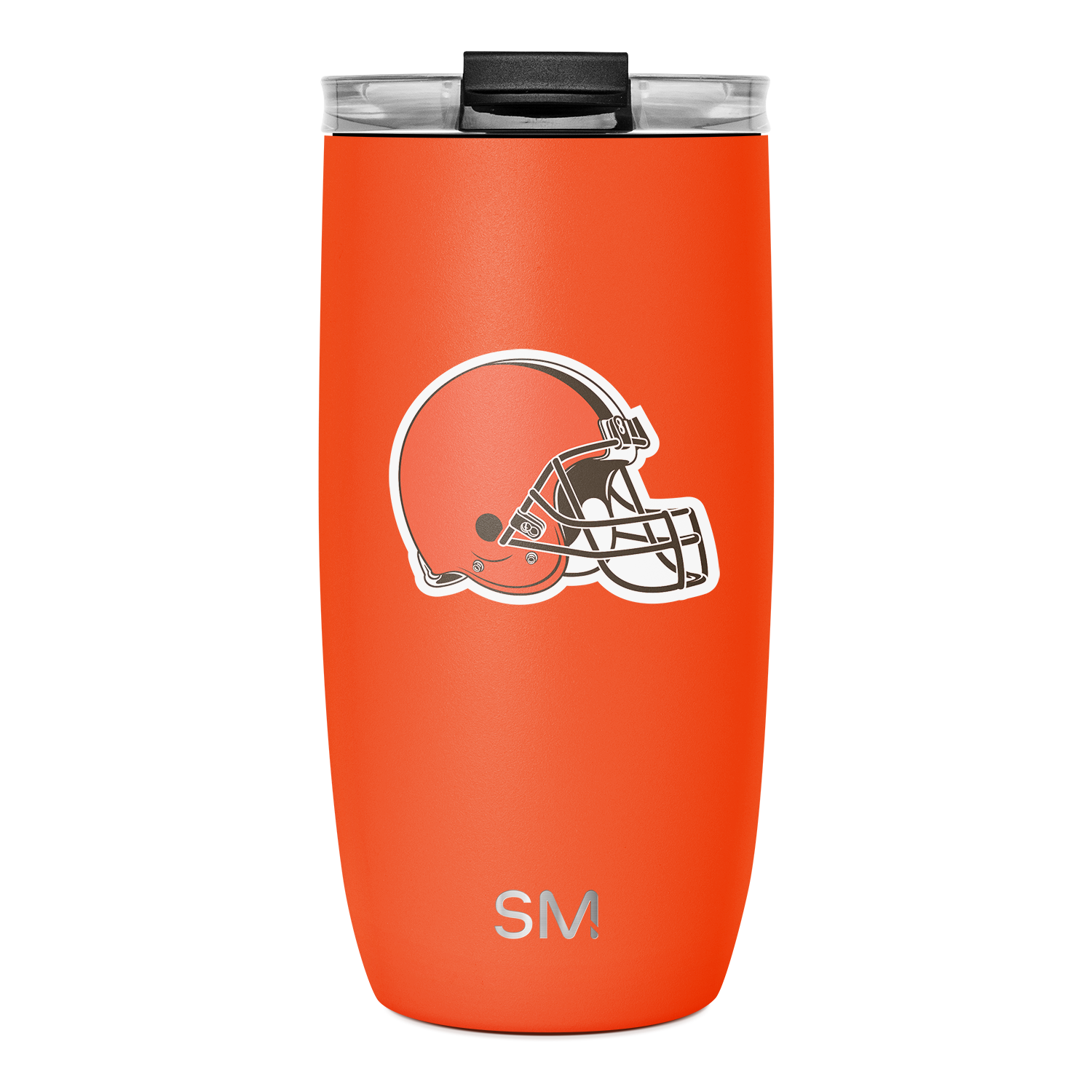 NFL Voyager Tumbler with Clear Flip Lid & Straw