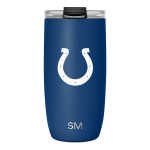 NFL Voyager Tumbler with Clear Flip Lid & Straw