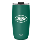NFL Voyager Tumbler with Clear Flip Lid & Straw