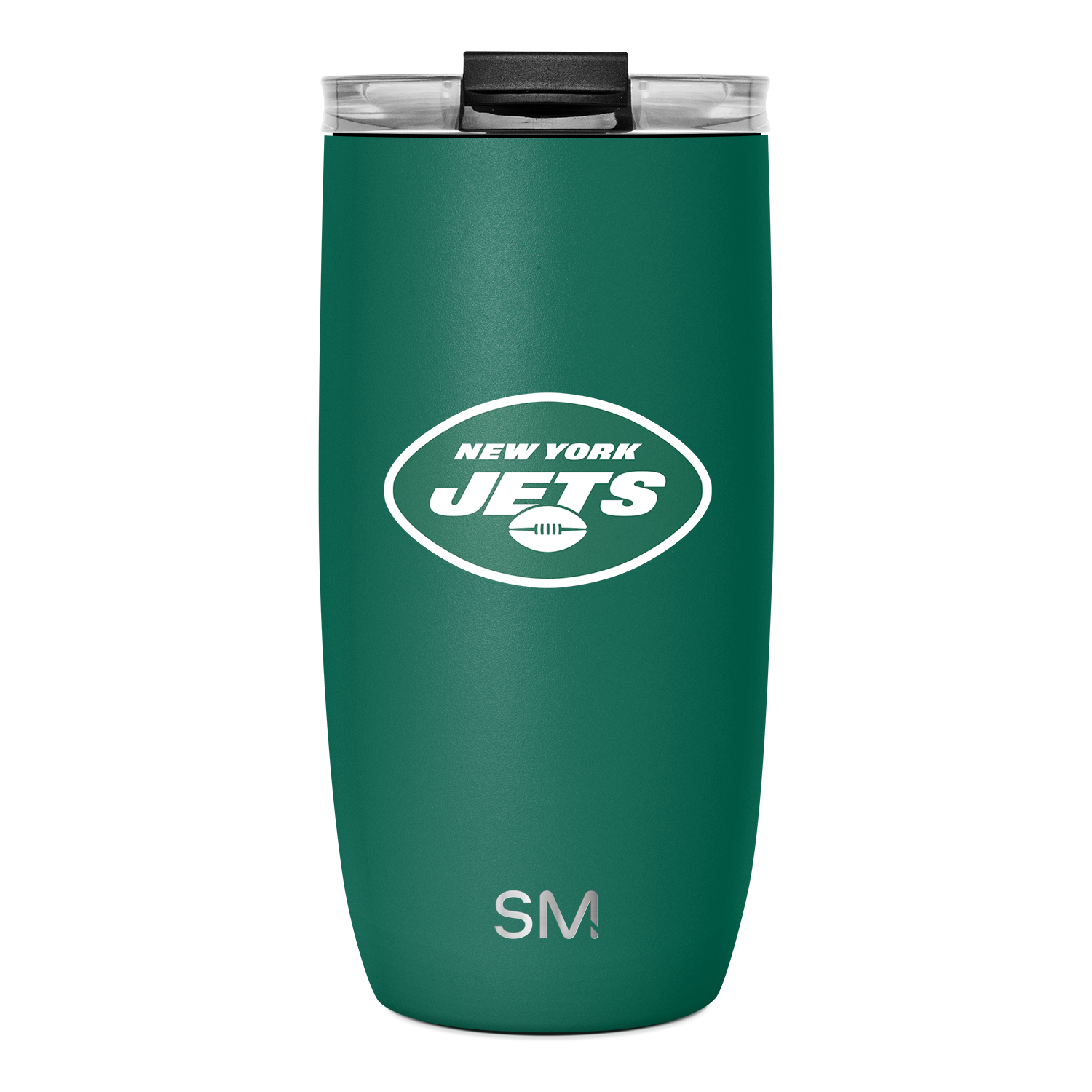 NFL Voyager Tumbler with Clear Flip Lid & Straw