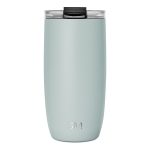 Voyager Tumbler with Clear Flip Lid & Straw