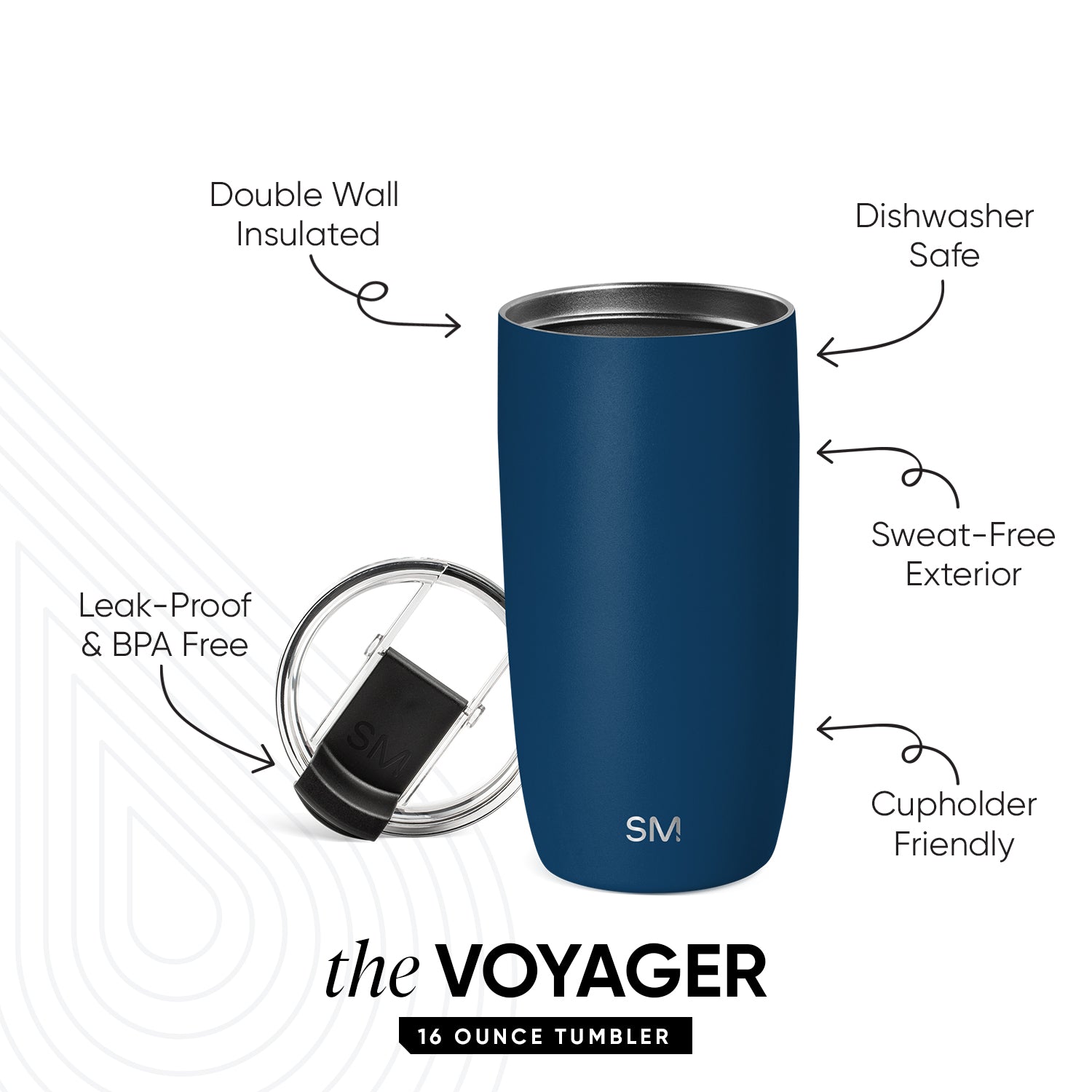 Voyager Travel Mug - 16oz - Slumberland - Image 2