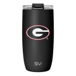 Collegiate Voyager Tumbler with Clear Flip Lid & Straw
