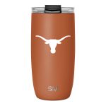 Collegiate Voyager Tumbler with Clear Flip Lid & Straw