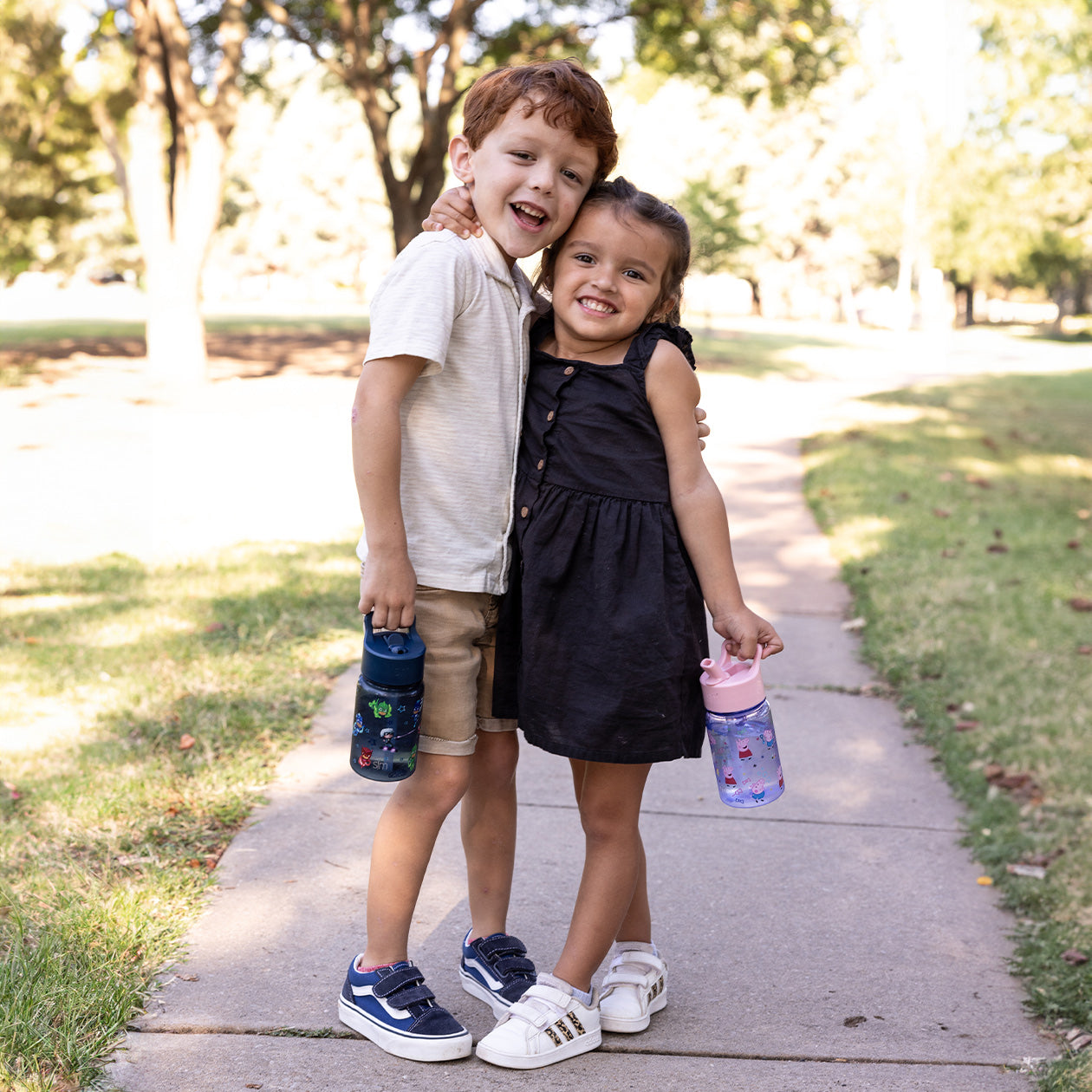 Summit Kids Plastic Water Bottle with Straw Lid - Image 4