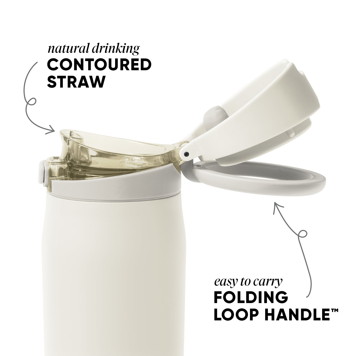 Mesa Loop with Covered Spout - 24oz - Cashew - Image 2