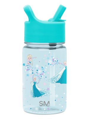 Summit Kids Plastic Water Bottle with Straw Lid