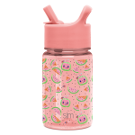 Summit Kids Plastic Water Bottle with Straw Lid