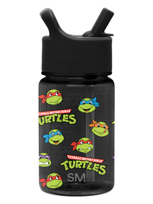 Summit Kids Plastic Water Bottle with Straw Lid