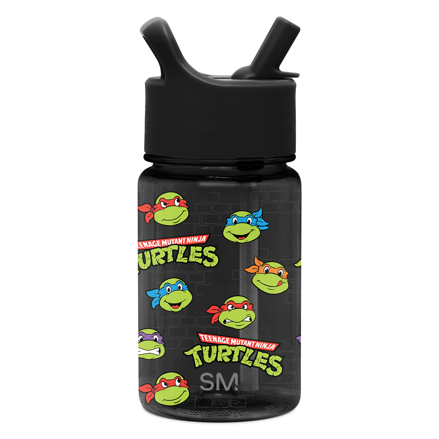 Summit Kids Plastic Water Bottle with Straw Lid
