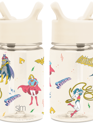 Summit Kids Plastic Water Bottle with Straw Lid