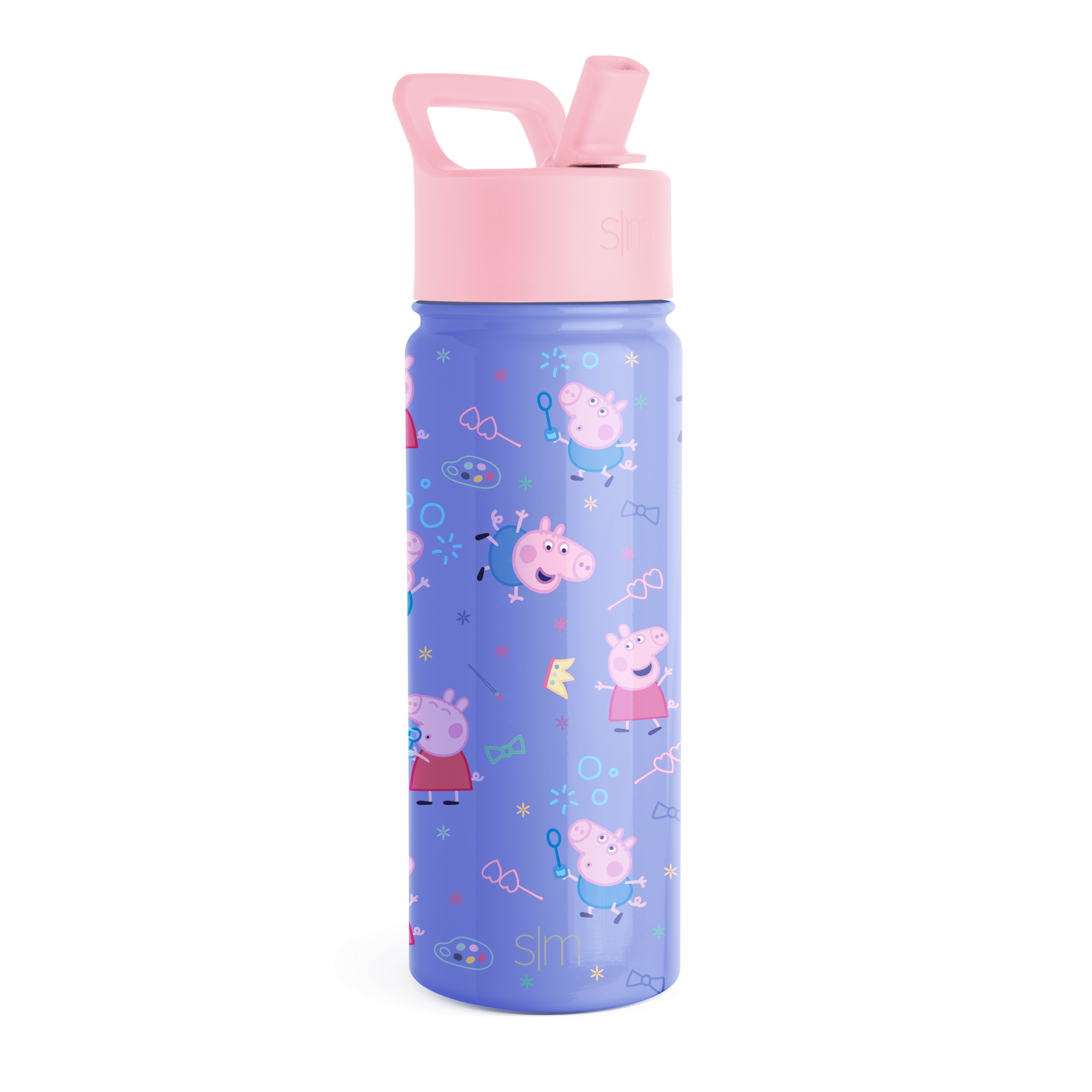 Summit Kids Water Bottle with Straw Lid