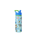 Summit Kids Water Bottle with Straw Lid