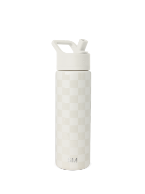 Summit Water Bottle with Straw Lid