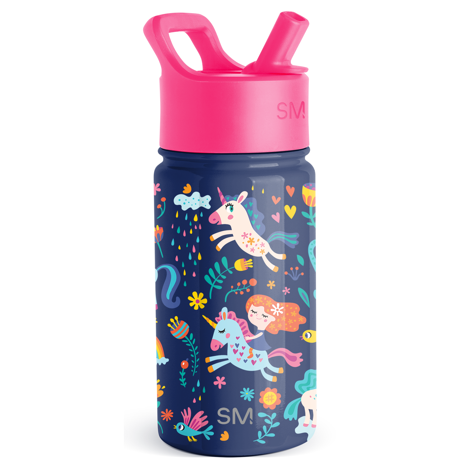 Summit Kids Water Bottle with Straw Lid