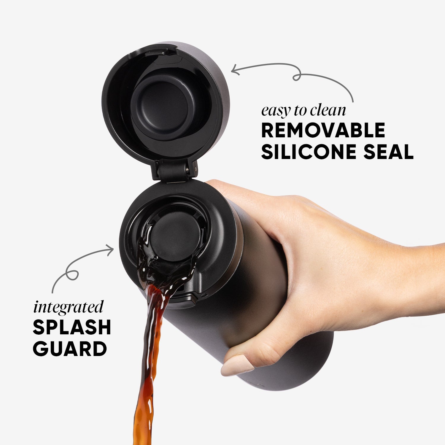 Sidekick Tumbler - 16oz - Soft Denim - Image 5