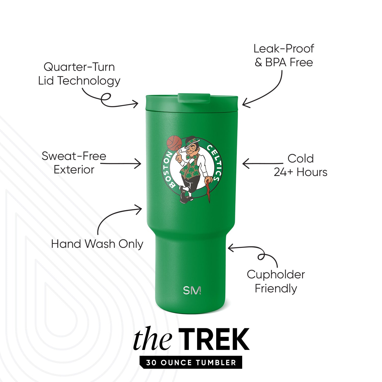 NBA Trek Tumbler with Flip Lid - Image 3