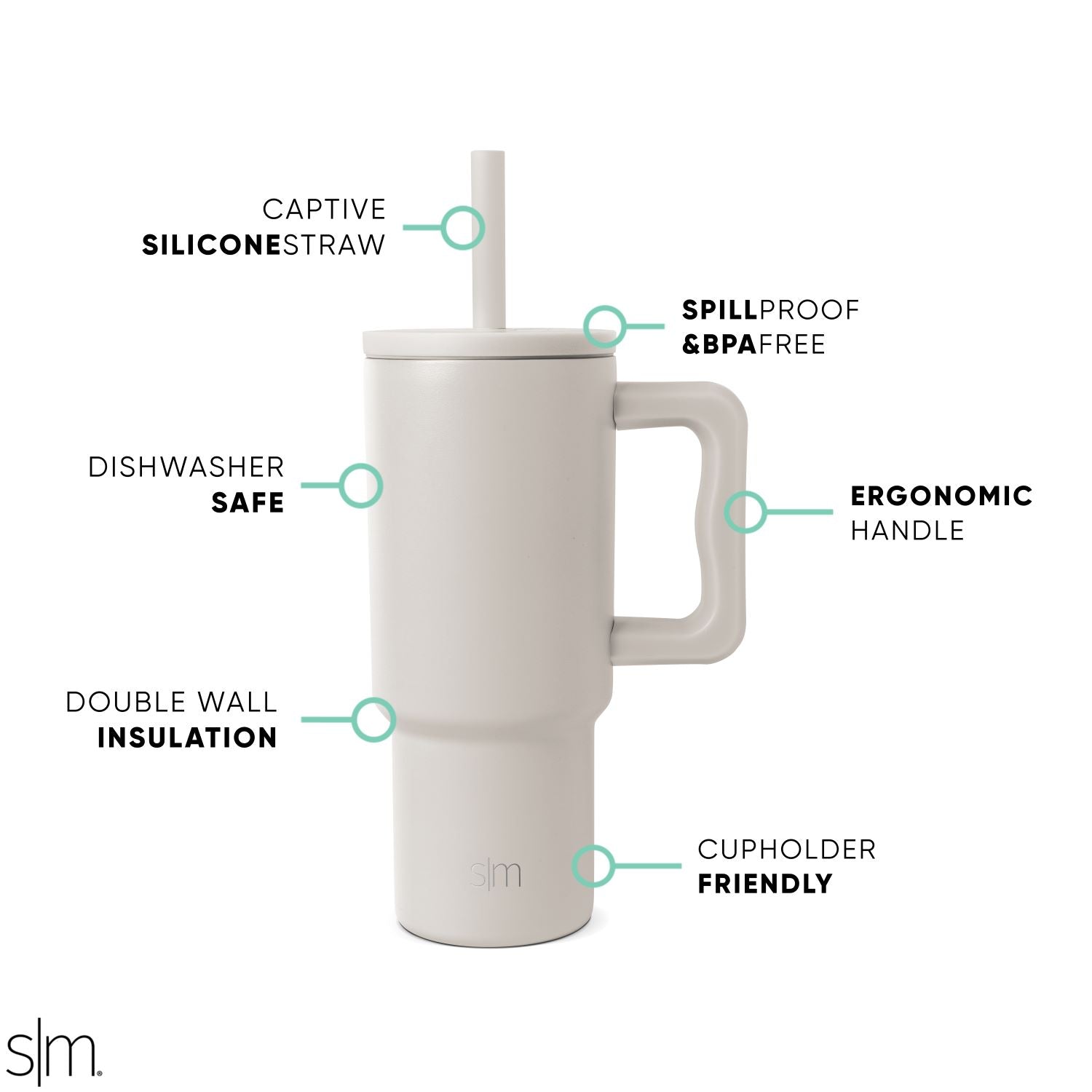 Trek Kids Tumbler with Silicone Straw Lid - Image 2