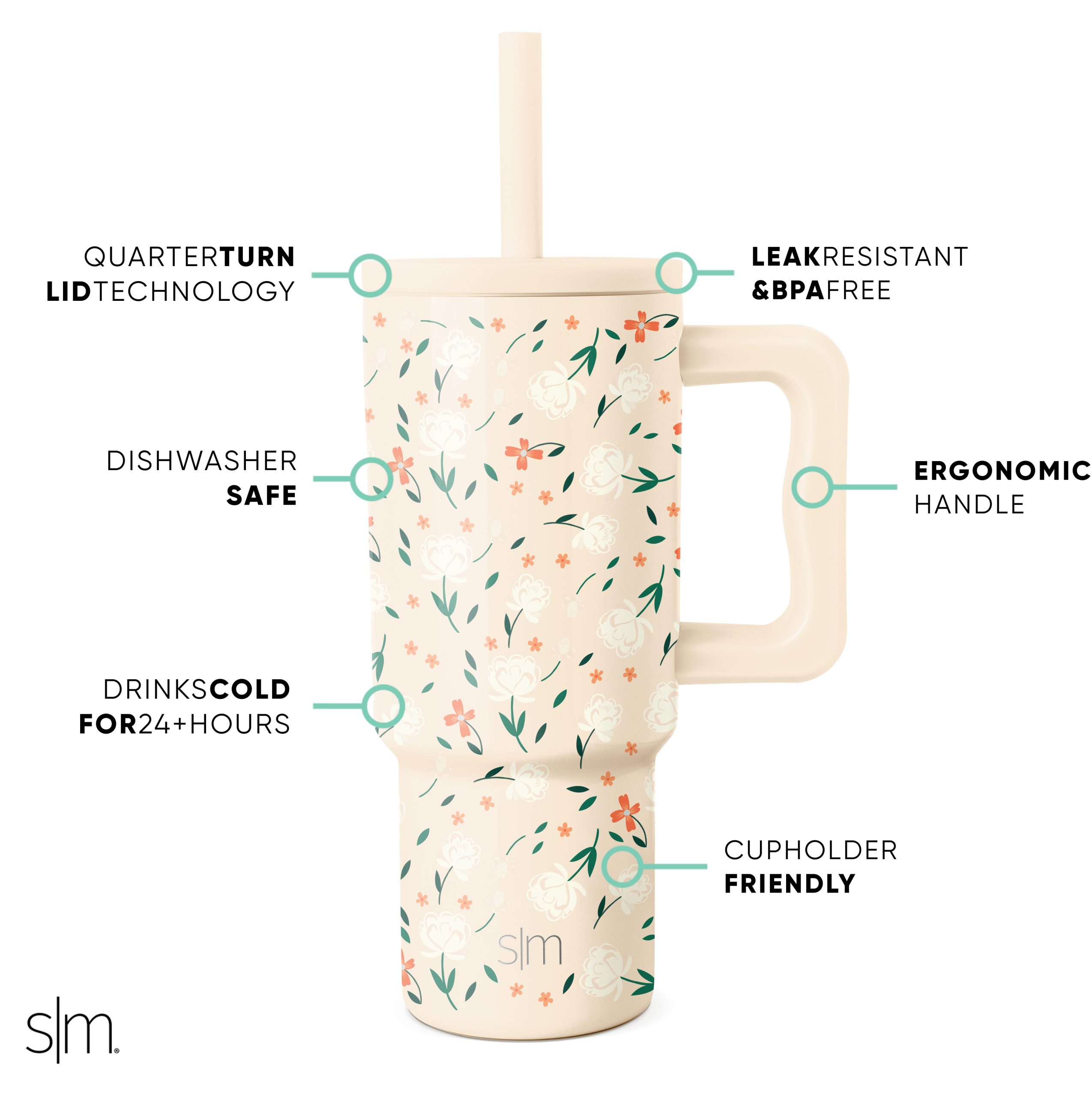 Trek Kids Tumbler with Silicone Straw Lid - Image 2