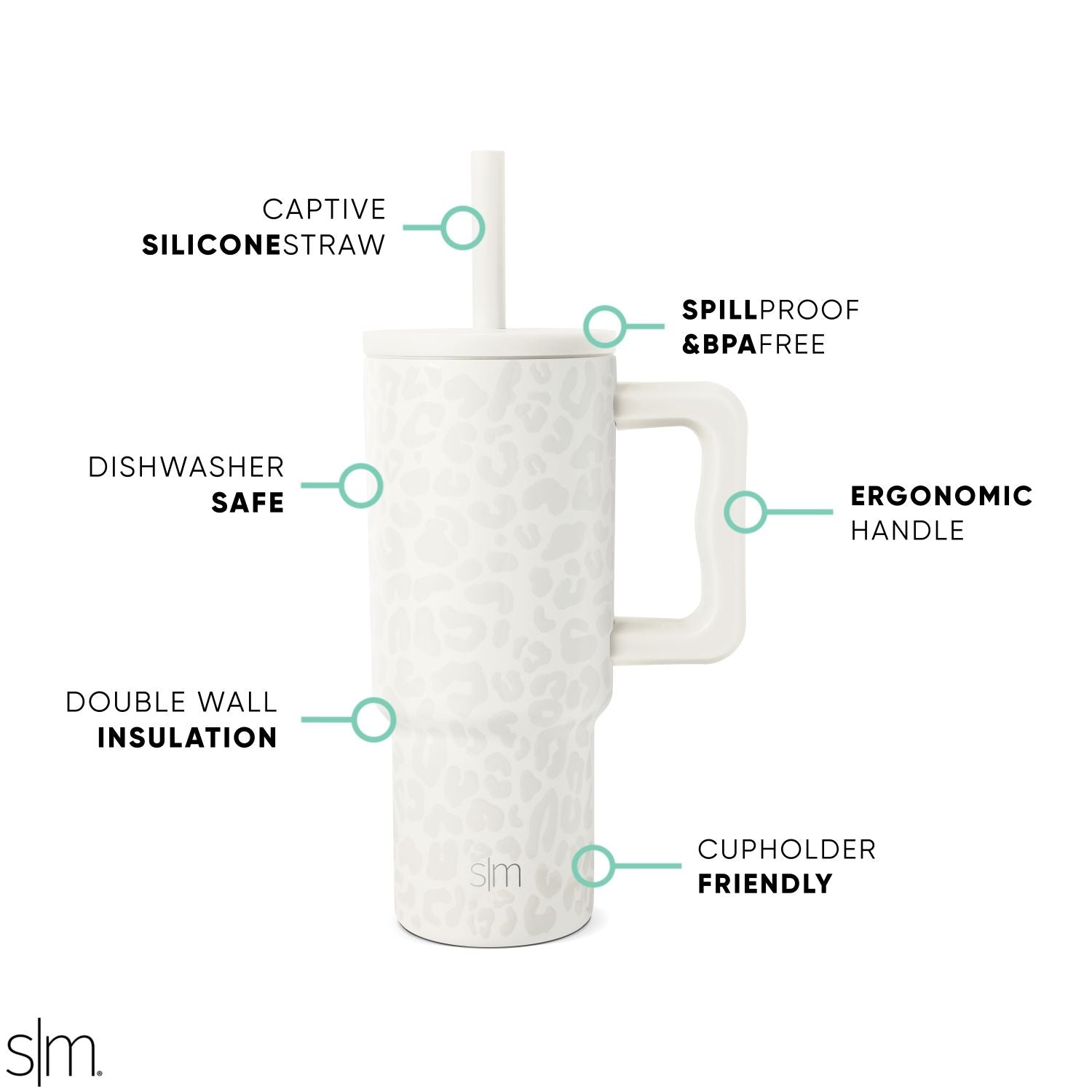 Trek Kids Tumbler with Silicone Straw Lid - Image 2