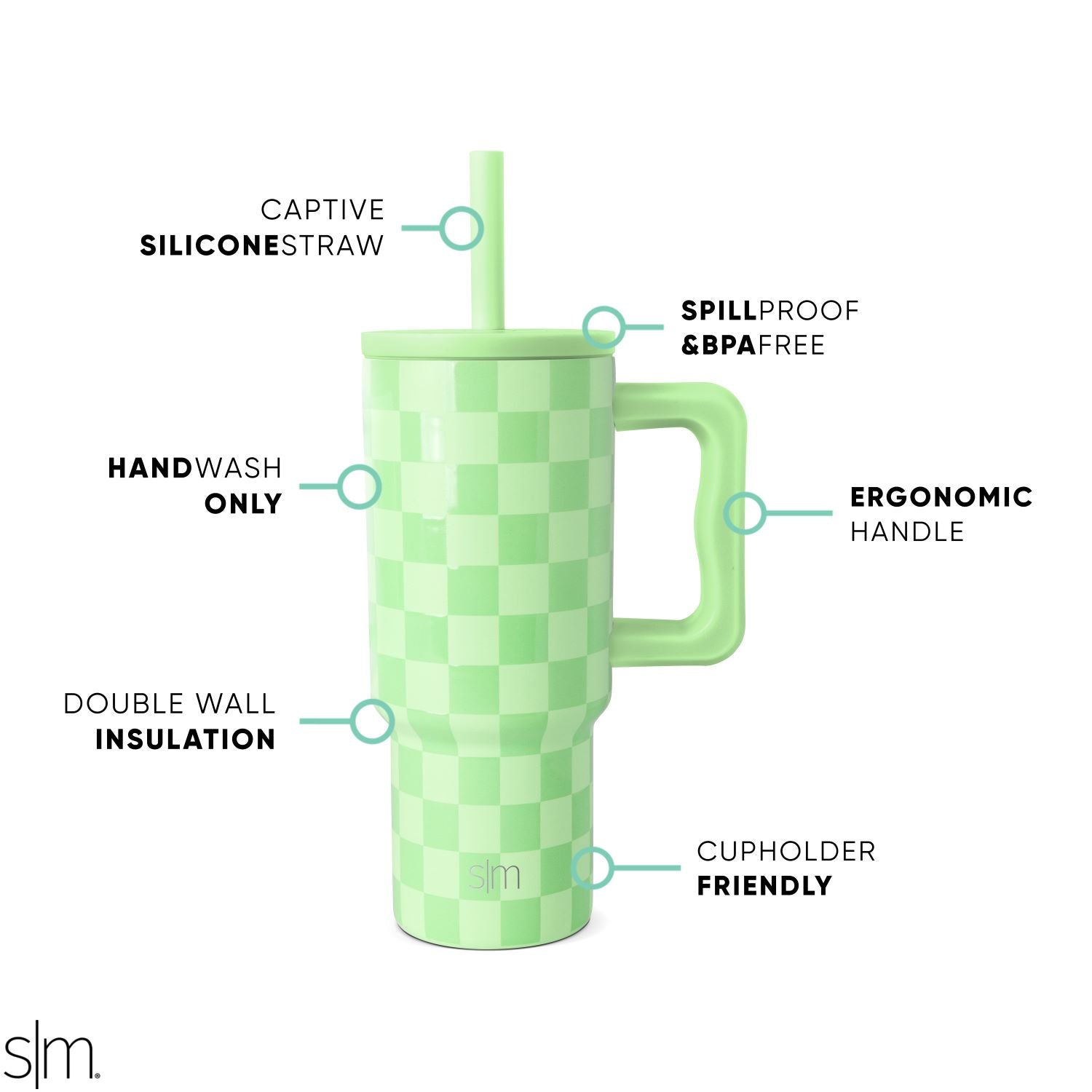 Trek Kids Tumbler with Silicone Straw Lid - Image 2